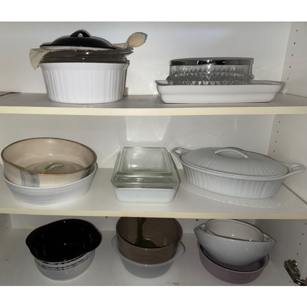 Vintage Casserole Dishes- Oven & Microwave Safe!+Mixing Bowls & More