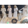 Image 2 : Assorted Figurines Including:  Willow Tree Figures, Mini Crystal and Glass, Tallest Figurine 11 T 