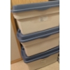 Image 1 : 3 XL Rubbermaid Storage Totes w/ Lids 
