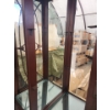Image 21 : Buffet & Hutch Set With Collector Plates, Mirrored Curio, and Lighting