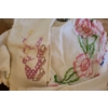 Image 3 : Assorted Table Cloths, Bag of Vintage Scarves, Vintage Hats 