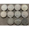 Image 1 : Canadian 25-cent Pieces 80% Silver 64.13 Grams