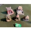Image 1 : Lilliput Lane Collection (5 Pcs)Tree Tops, Little Summer House, Grandma's Garden, Anyone for Tennis
