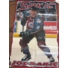 Image 3 : Joe Sakic Colorado Avalanche Poster Featuring Team Colors and Action Pose
