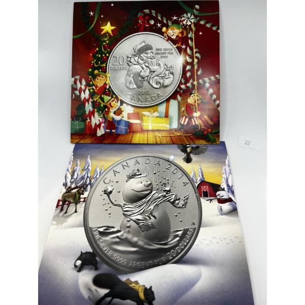 2013/2014 Silver RCM Coins