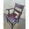 Image 2 : Vintage Wooden Arm Chair 24 W, 18 D, 35 T  