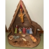 Image 1 : Vintage Handmade Nativity Scene 16"Tall