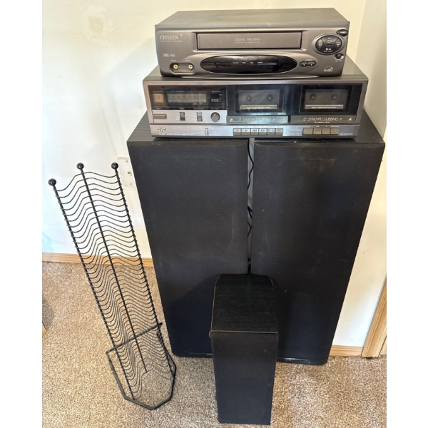 Vintage Sound - Don't Get Much Better Than This JVC Am/FM Cassette Recorder & More