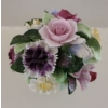 Image 2 : Gorgeous Intricate Floral Bone China Arrangement By Adderley - 5T 