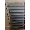 Image 2 : Shoe Shelf 33.5 w, 63 h, 11 d and Clothing Rack 67 w, 66 h, 17.5 d  