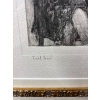 Image 3 : Itzchak Tarkay Titled Dwellings Suite V.4 Intaglio Etching In Black & White Signed In Pencil Trial P