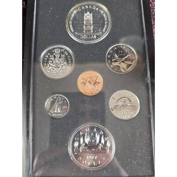 1977 Canada Specimen Coin Set