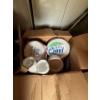 Image 2 : Massive amount of Royal China cups plates several plastic Dixie cups, huge box of paper towel servie