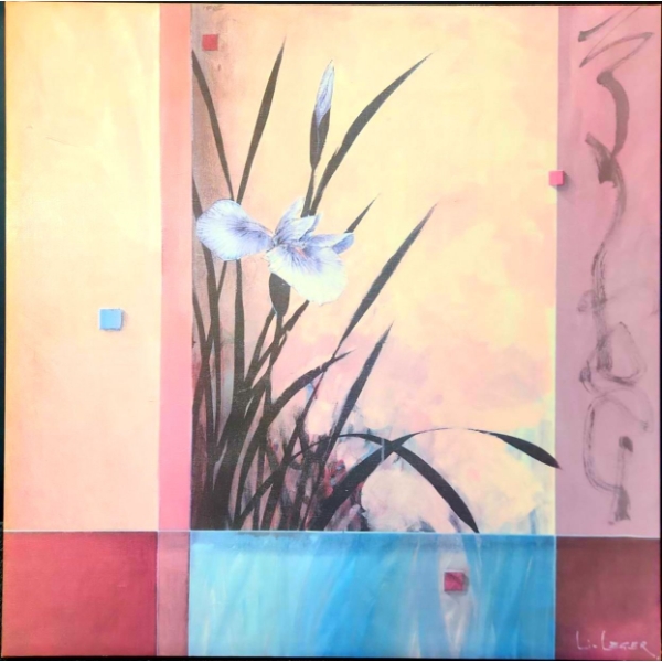 Don Li Leger " Sanctuary" Print on Stretched Canvas 34 x 34