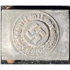 Image 1 : Third Reich Aluminum Got Mit Uns Police Badge 