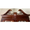 Image 5 : Show Stopping One Of A Kind Mahogany China Cabinet - Contents Not Included 