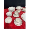 Image 2 : Myott Staffordshire England China Spring Floral "Pattern 4304" (7 Full Placesettings with Extras)