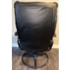 Image 4 : Leather Reclining/Swivel Chair & Ottoman