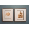 Image 1 : Two indigenous pieces of art 11”x 13”Bill Reid 