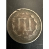 Image 2 : 1865 United States 3 Cent Coin