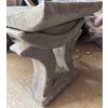 Image 3 : Decorative Concrete Garden Bench - Heavy Duty Heavy 