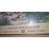 Image 3 : Anna Balentine Poster (Joan Cawley Gallery) 23 X 33, Framed Under Glass 