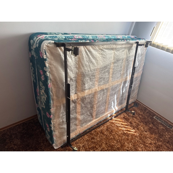 Double Bed Frame w/ Mattress and Box Spring 
