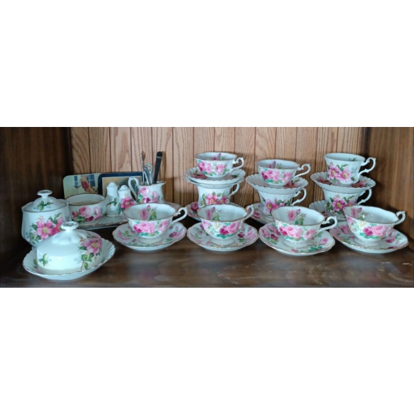 Royal Albert "Princess of Queen Anne" Bone China Coffee & Tea Cups