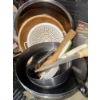 Image 3 : Culinary Collection - Cookbooks CuisineArt Fondue Set Kitchen Tools Metal Colander