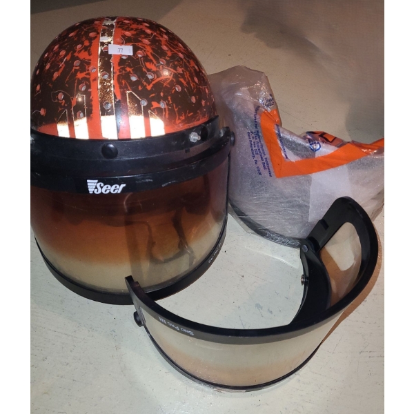  Helmet and Seer and CKX Visors 