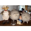 Image 2 : Decorative Pottery Pigs & More 8T