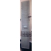Image 6 : Decorative Wall Group: Ornate Frame, Painted Shutter, Wire Baskets, Mirror, Faux Fur Rug