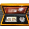 Image 1 : 2008 Sterling Silver 50-Cent Coin & Stamp Set