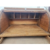 Image 4 : Antique School Desk ( 31"H x 21.5"W x 31"D) and Small Roll Up Desk ( 31"H x 21.5" x 31"D)