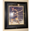 Image 1 : Bobby Orr Signed Photo, #4 Bruins 70 & 72 Stanley Cup and H.O.F 1979, 13 X 15, Framed Under Glass 