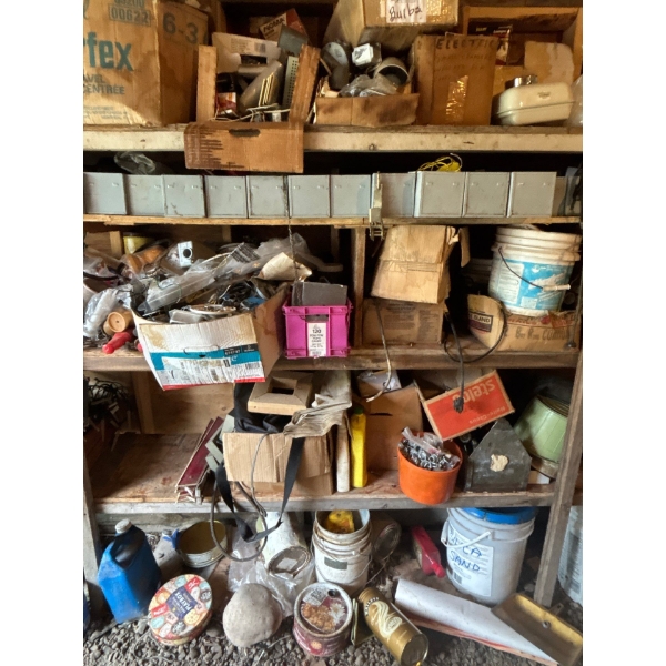Lots of electrical items fittings bring boxes and totes to load it out