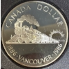 Image 2 : 1986 Canadian Specimen Set With 50% Silver Dollar 23.33 Grams