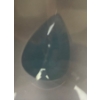 Image 2 : Dark Blue Aquamarine 12.3 ct Pear Shaped Cabochon