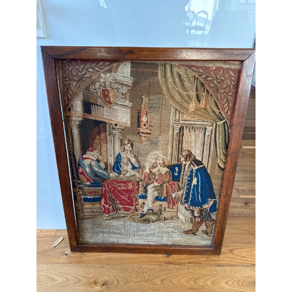 Victorian Petite Point Art 24x30