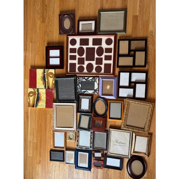 Assorted Frame Collection Incl. Preserved Butterfly 