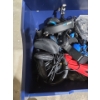 Image 5 : Blue Toy Box/ Storage Chest Full Of A Variety of Headphones