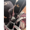 Image 6 : Top Flite Golf Clubs Set With Bag, Pull Cart, Badminton Racket & Accessories