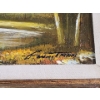 Image 7 : Wooden Ornate Carved Framed Original Signed Paintings x2 -(Measurements in Pics)