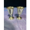 Image 2 : Pair of Sterling Silver Goblets 150.9g