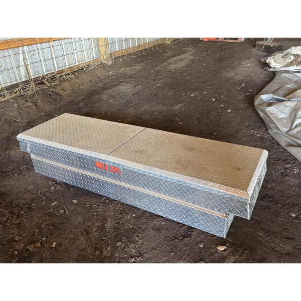 Delta Diamond Plate Tool Box for Pickup Trucks
