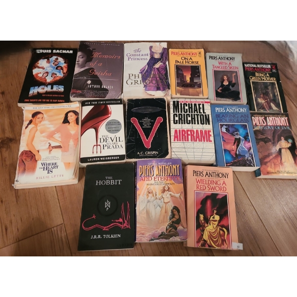 Books: Non-Fiction- Titles by: Piers Anthony, J.R.R Tolkien and Others