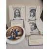 Image 1 : Ceramic Collector Plates Featuring Religious Imagery, Including Works by Jose Fuentes de Salamanca