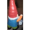 Image 3 : Outdoor Garden Gnome w/ Solar Lantern 21 T (New)