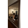 Image 4 : XL Gold Gilt Beveled Frame Rectangular Wall Mirror 45x37