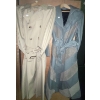 Image 3 : Vintage Outerwear Ladies Size L Grey Suede Trench w/ Belt  & Khaki Trench w/ Belt